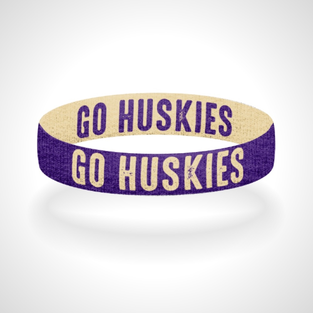 Washington Go Huskies Reversible Bracelet